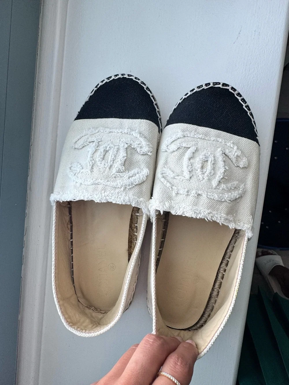 Chanel Canvas Espadrilles